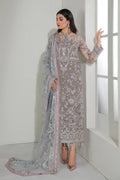 Designer Suit Baroque Chantelle Embroidered Net 3PC Ready To Wear