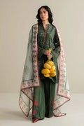 3 Piece Stitched Designer Suit - Ready To Wear