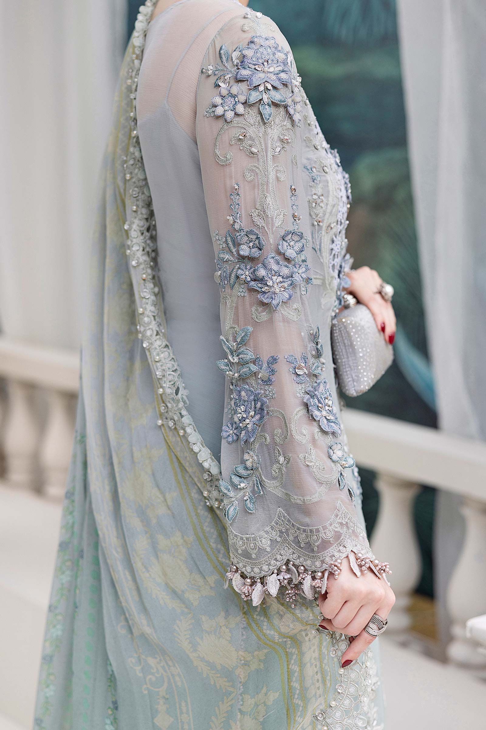 3 Piece Stitched Luxury Bridal Wear Suit - Ready To Wear