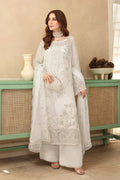 03-Piece Chiffon Suit With Embroidery - Ready To Wear